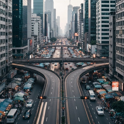 Diverse gut microbiota represented by various probiotic foods like yogurt, kimchi, and kombucha, with a healthy immune system symbol, clean image